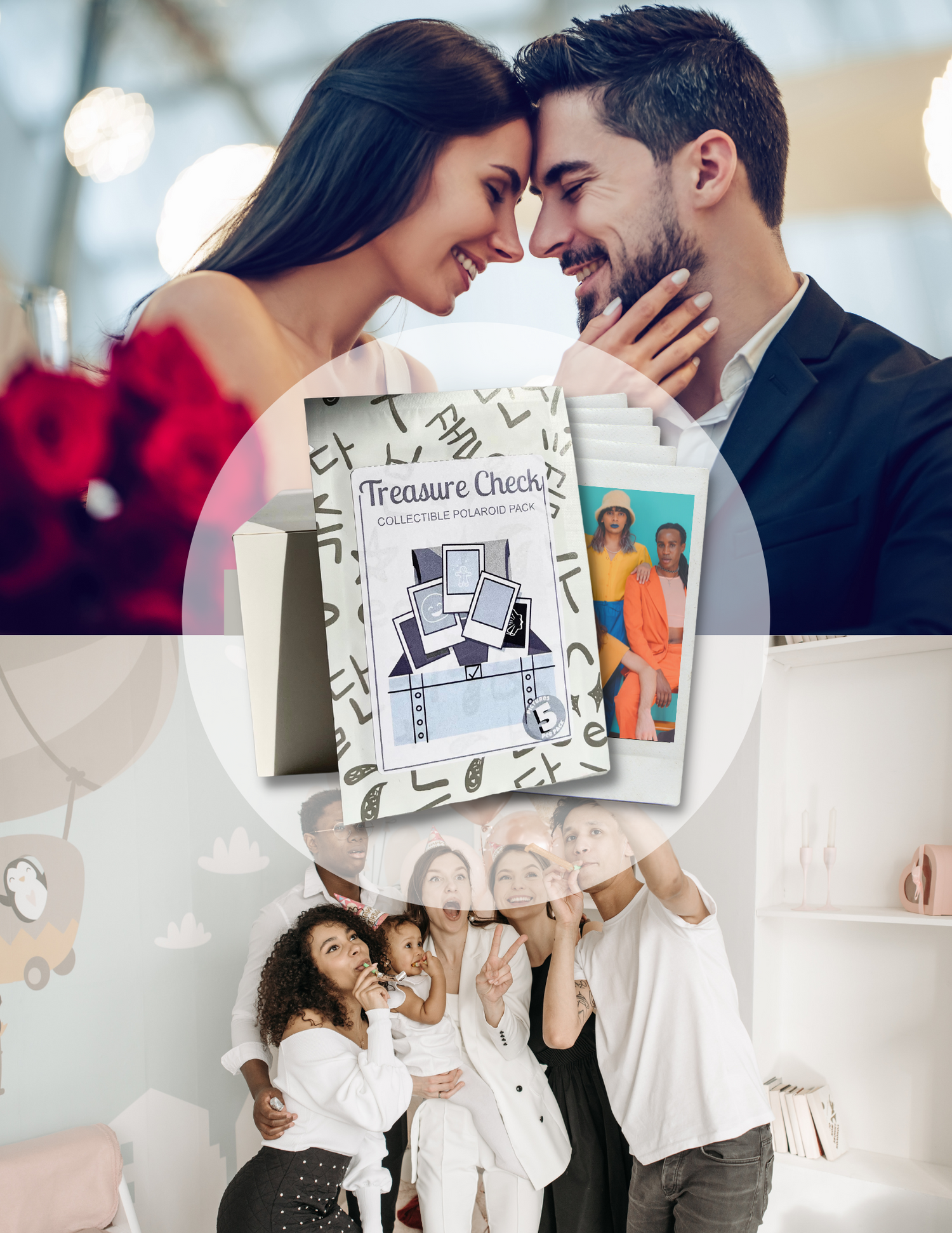 A personalized anniversary gift idea custom polaroid prints from treasurecheck.